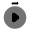 Stopwatch Play Icon from Solar Bold Duotone Set
