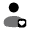 User Heart Icon from Solar Bold Duotone Set