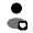 User Heart Rounded Icon from Solar Bold Duotone Set