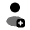 User Plus Rounded Icon from Solar Bold Duotone Set