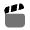 Clapperboard Open Icon from Solar Bold Duotone Set