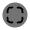 Full Screen Circle Icon from Solar Bold Duotone Set
