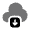 Cloud Download Icon from Solar Bold Duotone Set