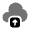 Cloud Upload Icon from Solar Bold Duotone Set