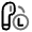 Airbuds Left Icon from Solar Line Duotone Set