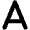 A Icon from Font Awesome Solid Set