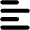 Align Left Icon from Font Awesome Solid Set