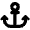 Anchor Icon from Font Awesome Solid Set