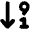 Arrow Down 9 1 Icon from Font Awesome Solid Set