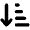 Arrow Down Short Wide Icon from Font Awesome Solid Set
