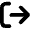 Arrow Right From Bracket Icon from Font Awesome Solid Set