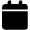 Calendar Icon from Font Awesome Solid Set