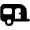 Caravan Icon from Font Awesome Solid Set