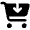 Cart Arrow Down Icon from Font Awesome Solid Set