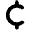 Cent Sign Icon from Font Awesome Solid Set