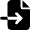 File Import Icon from Font Awesome Solid Set