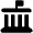 Landmark Flag Icon from Font Awesome Solid Set