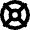 Life Ring Icon from Font Awesome Solid Set