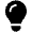 Lightbulb Icon from Font Awesome Solid Set