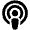 Podcast Icon from Font Awesome Solid Set