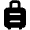 Suitcase Rolling Icon from Font Awesome Solid Set