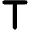 T Icon from Font Awesome Solid Set