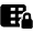 Table Cells Column Lock Icon from Font Awesome Solid Set