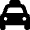 Taxi Icon from Font Awesome Solid Set