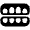 Teeth Open Icon from Font Awesome Solid Set