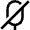 Music Mic Off Icon from Nova Line Set