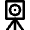 Music Stand Speaker Icon from Nova Line Set