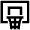 Basketball Net Icon from Atlas Line Set