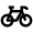 Bicycle Icon from Atlas Line Set