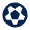 Football Fill Icon from Mingcute Fill Set