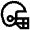 Football Helmet Icon from Atlas Line Set