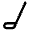 Hockey Stick Icon from Atlas Line Set