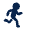 Run Fill Icon from Mingcute Fill Set