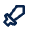 Sword Line Icon from Mingcute Line Set