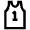 Uniform Jersey Icon from Atlas Line Set
