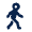 Walk Line Icon from Mingcute Line Set