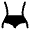 Body Shape Minimalistic Icon from Solar Bold Duotone Set