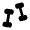 Dumbbells 2 Icon from Solar Bold Set