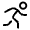 Running Icon from Solar Linear Set