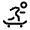 Skateboarding Round Icon from Solar Linear Set