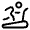 Treadmill Round Icon from Solar Linear Set
