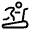 Treadmill Icon from Solar Linear Set
