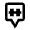 Map Pin Square Gym Icon from Nova Line Set