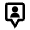 Map Pin Square Person Tracking Icon from Nova Line Set