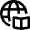 School Global Education Icon from Nova Line Set