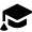 School Graduate Icon from Nova Solid Set